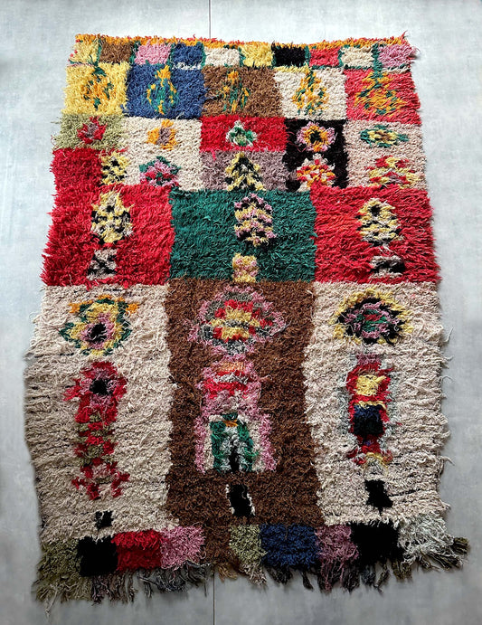 Vintage Boucherouite Rug
