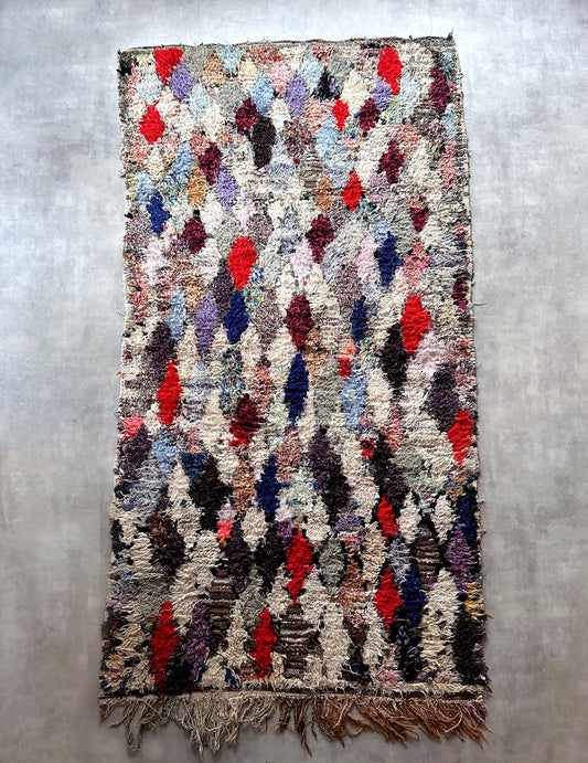 Vintage Boucherouite Rug