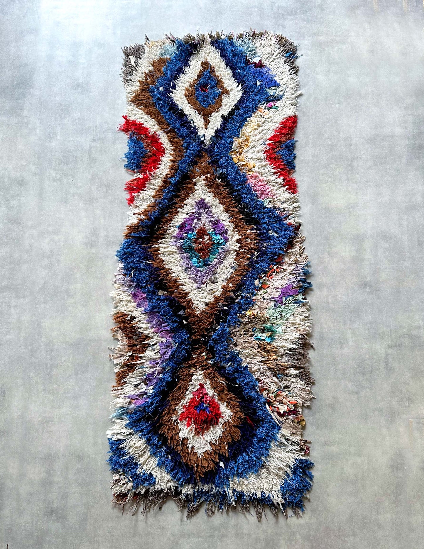 Vintage Boucherouite Rug