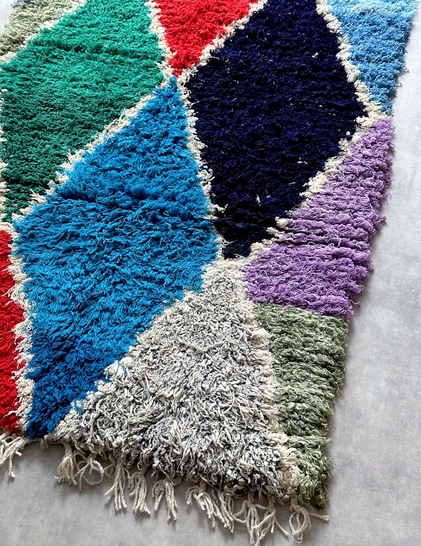 Vintage Boucherouite Rug