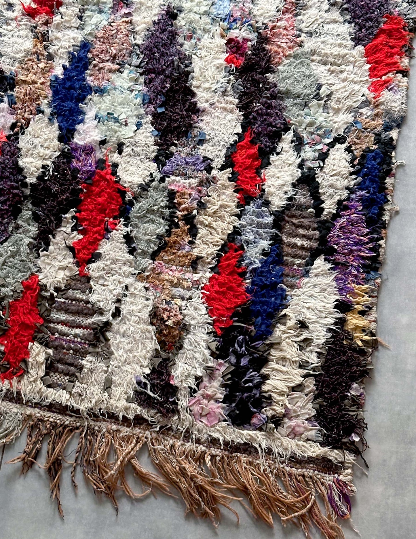 Vintage Boucherouite Rug