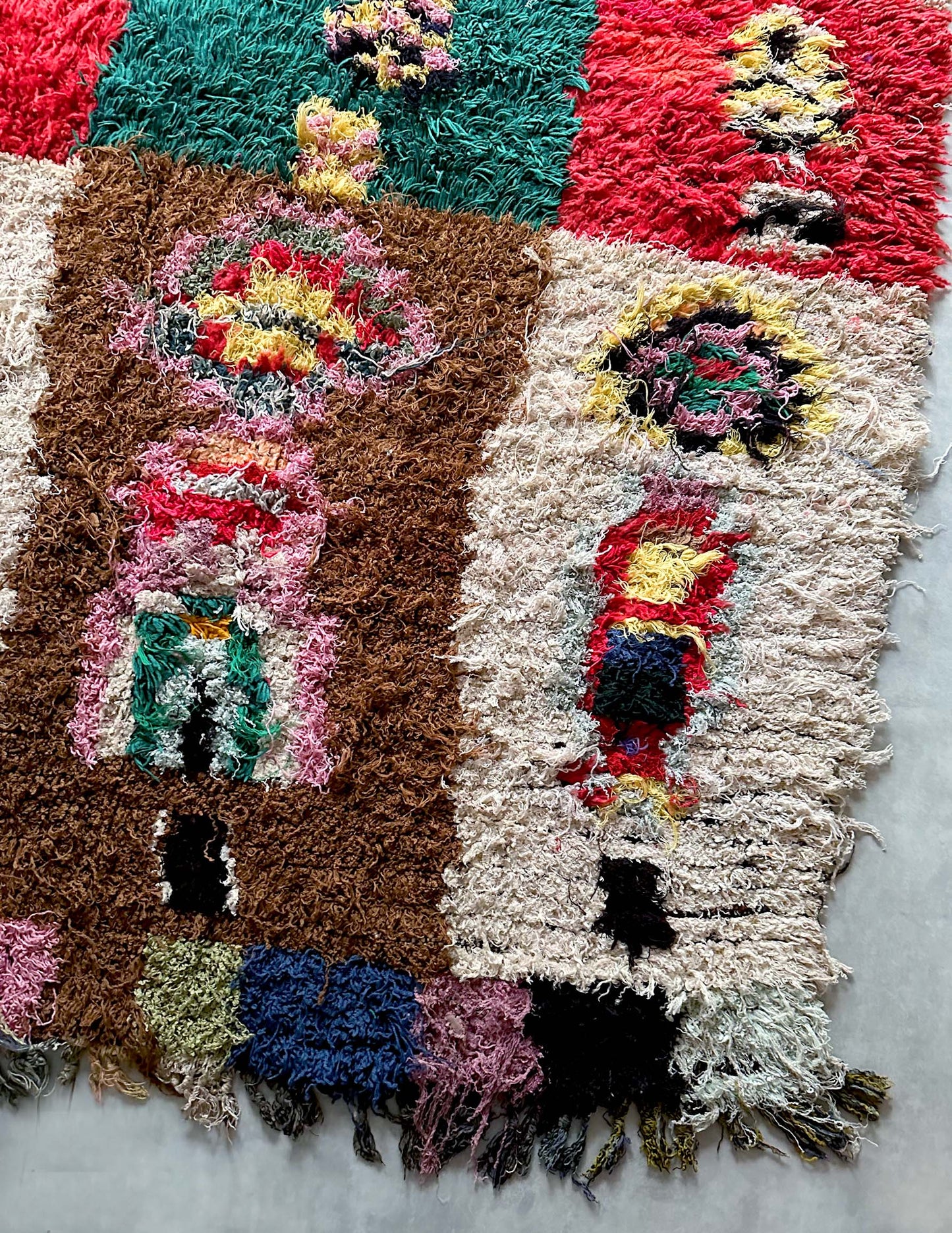 Vintage Boucherouite Rug