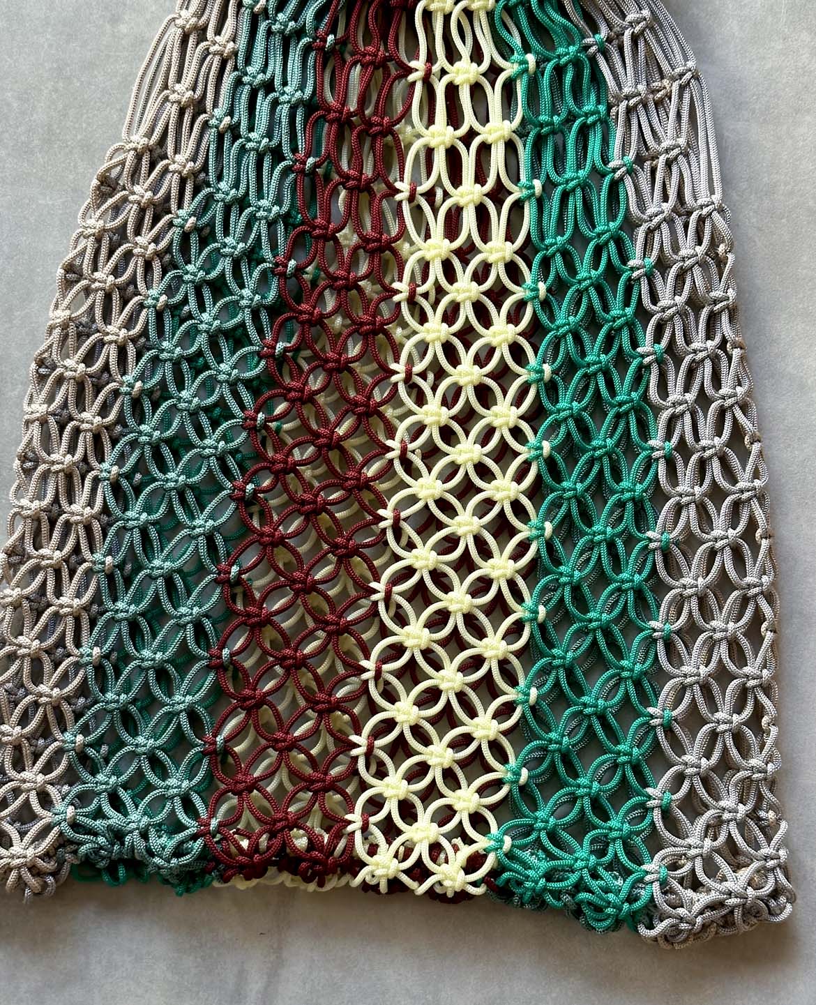 マクラメ編みバック