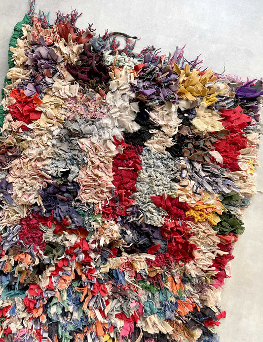 Vintage Boucherouite Rug
