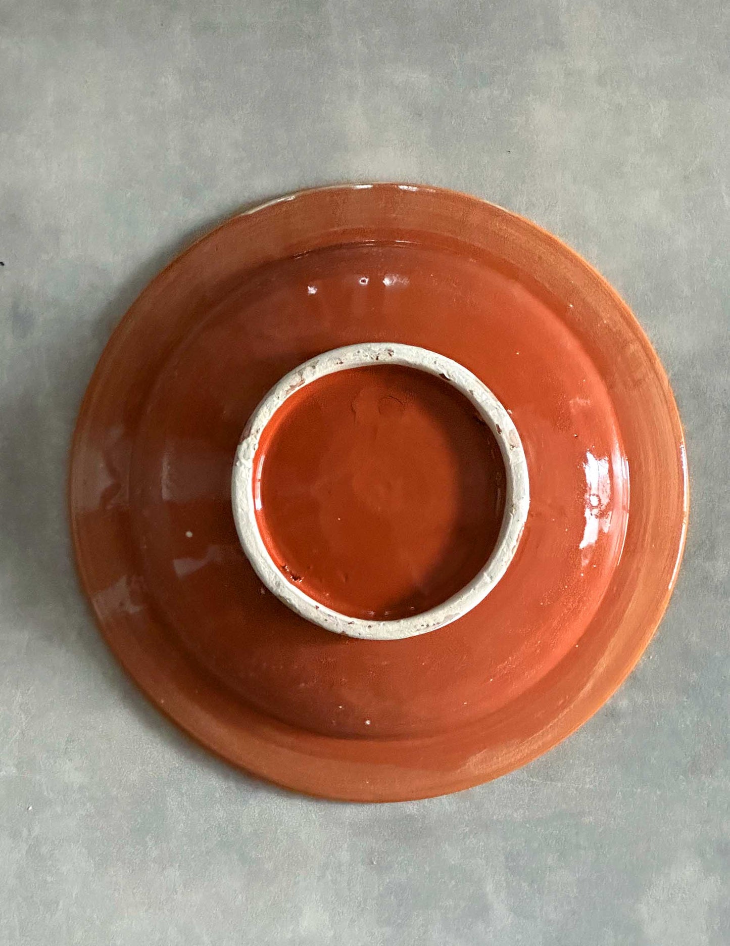 Handmade ceramic plate