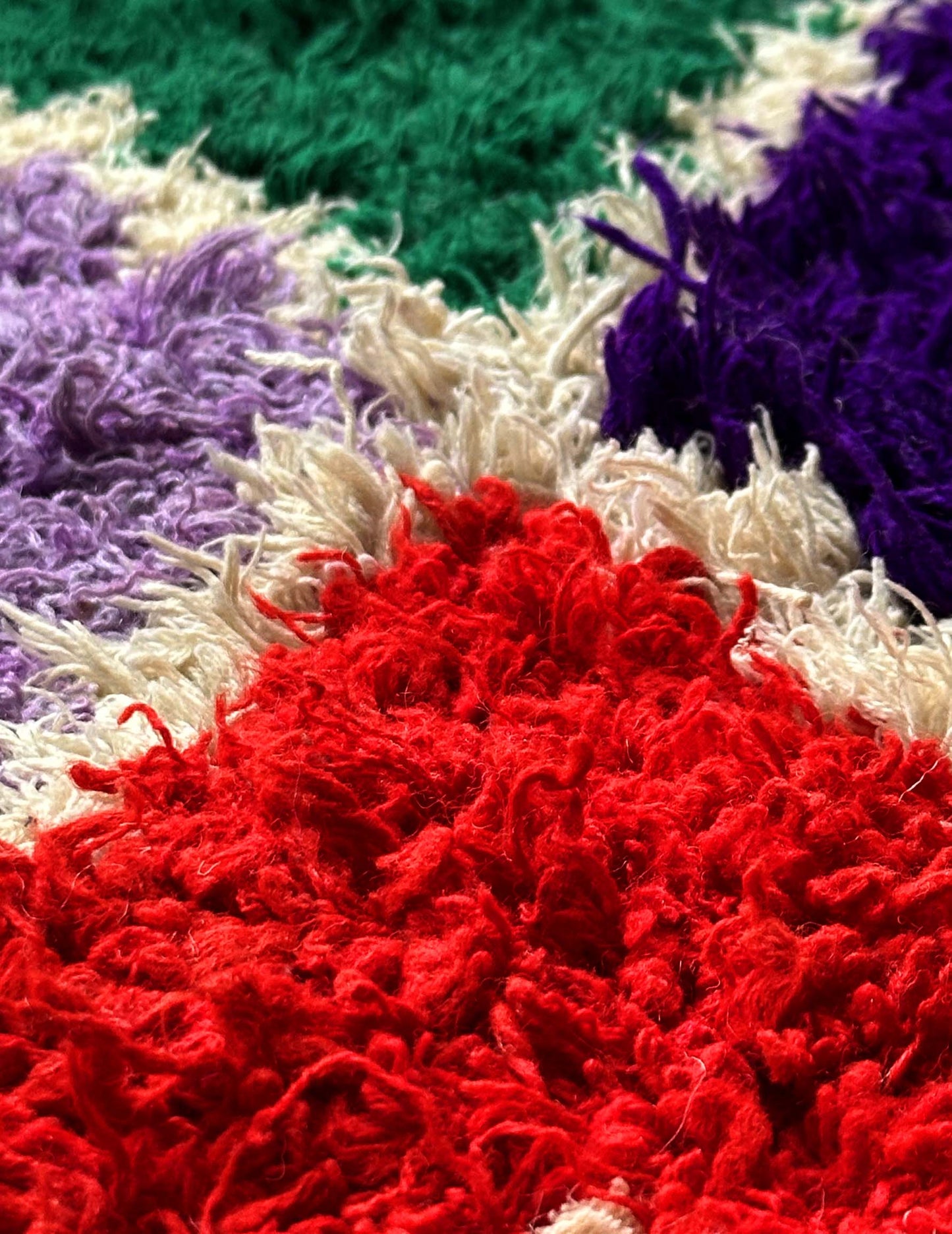 Vintage Boucherouite Rug