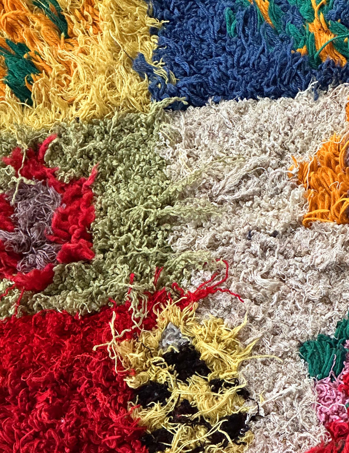 Vintage Boucherouite Rug