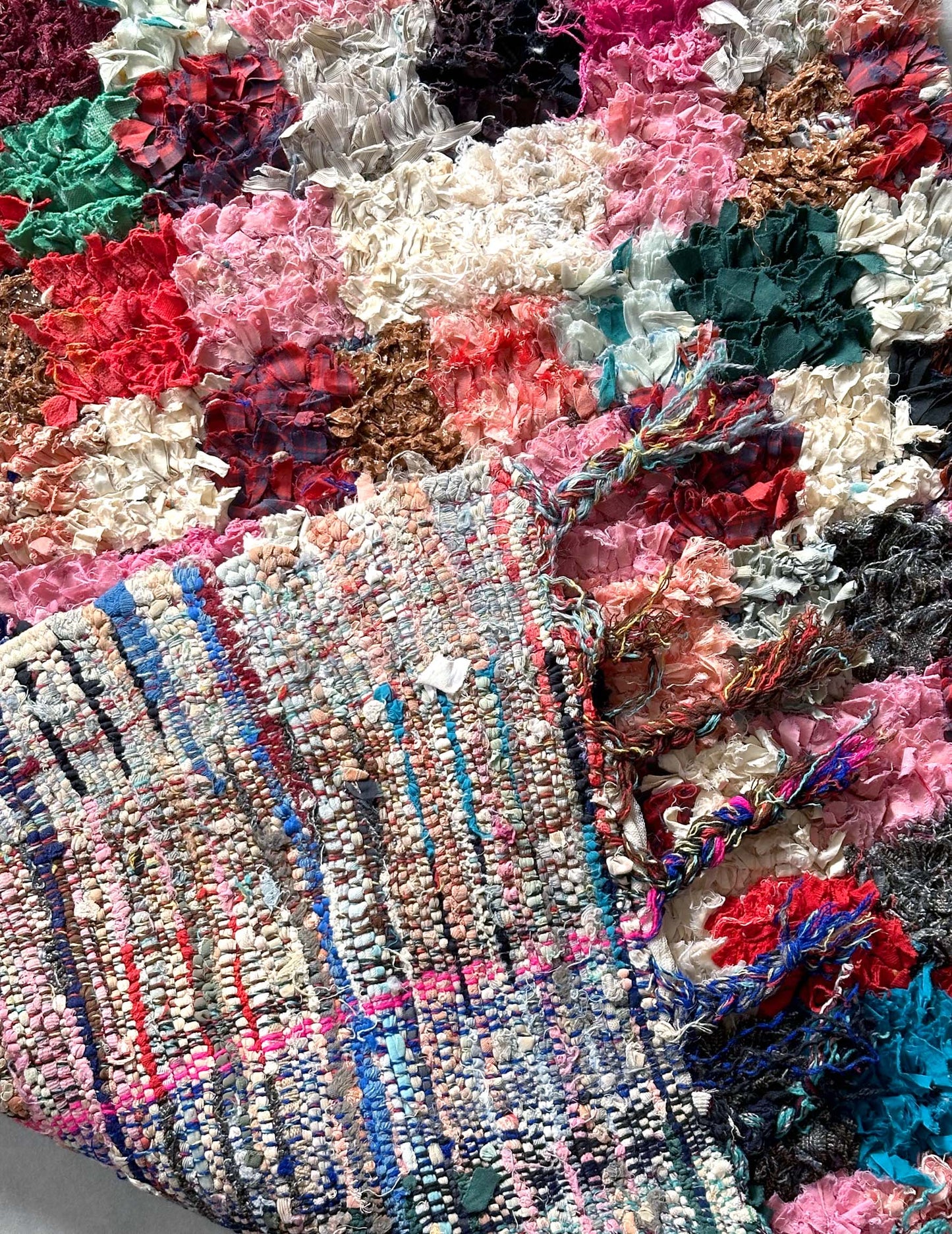 Vintage Boucherouite Rug