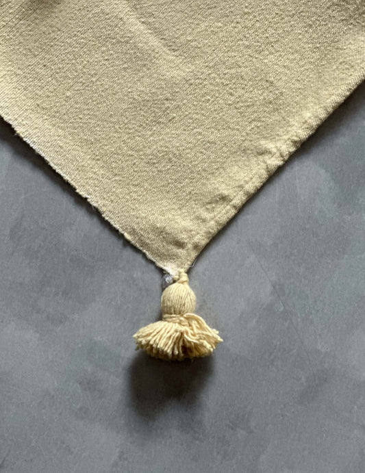 Pompom blanket (マスタード)