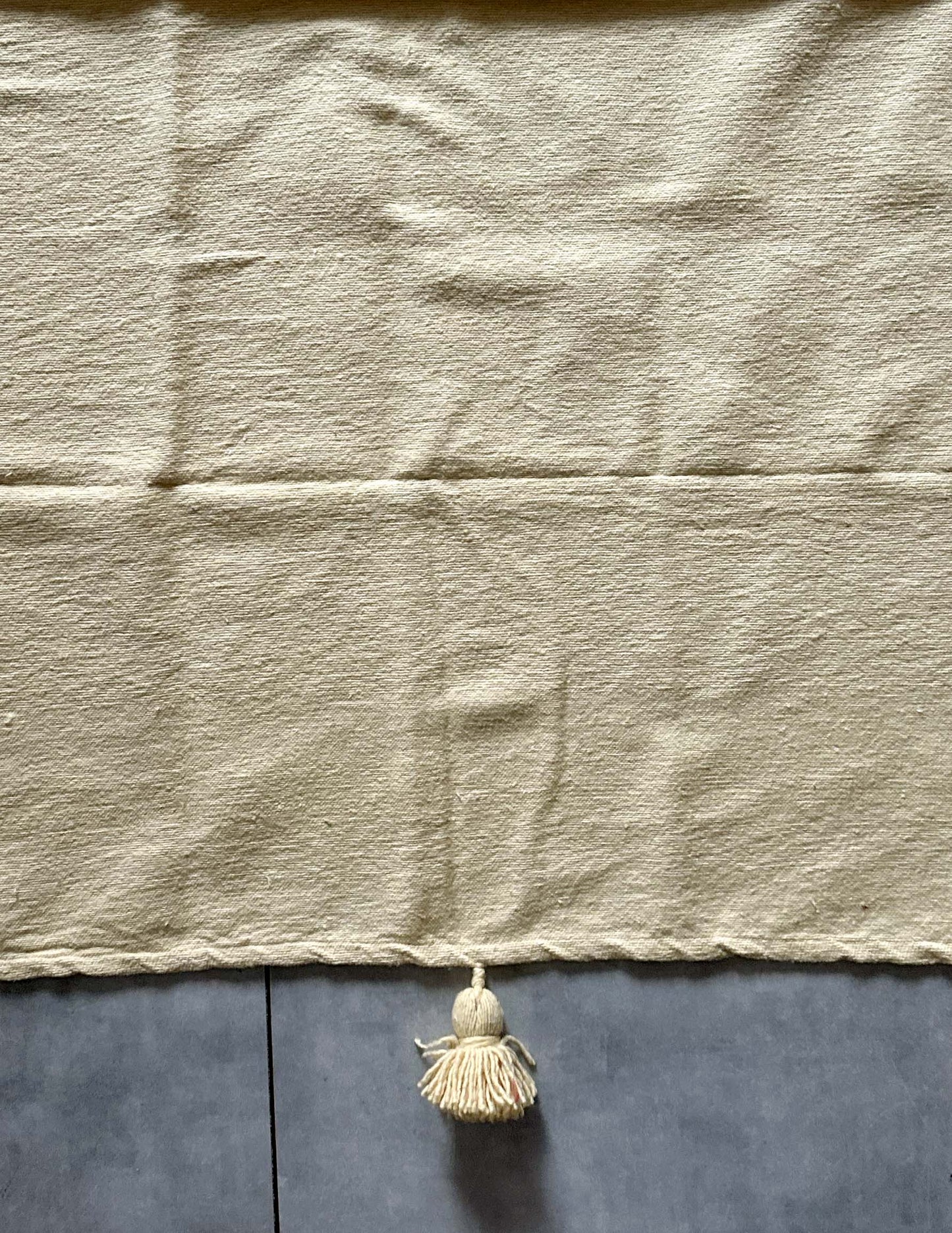 Pompom blanket (マスタード)