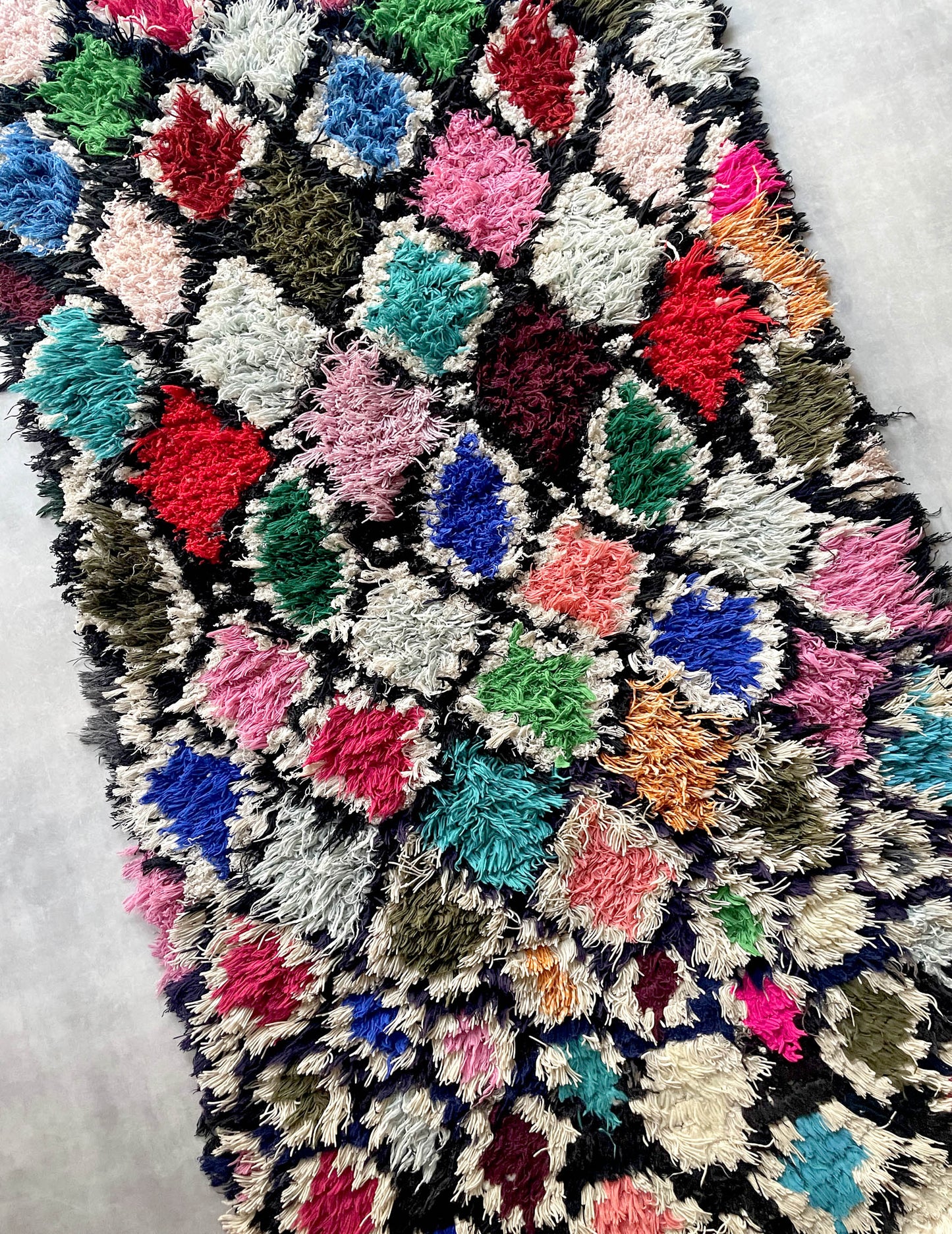 Vintage Boucherouite Rug