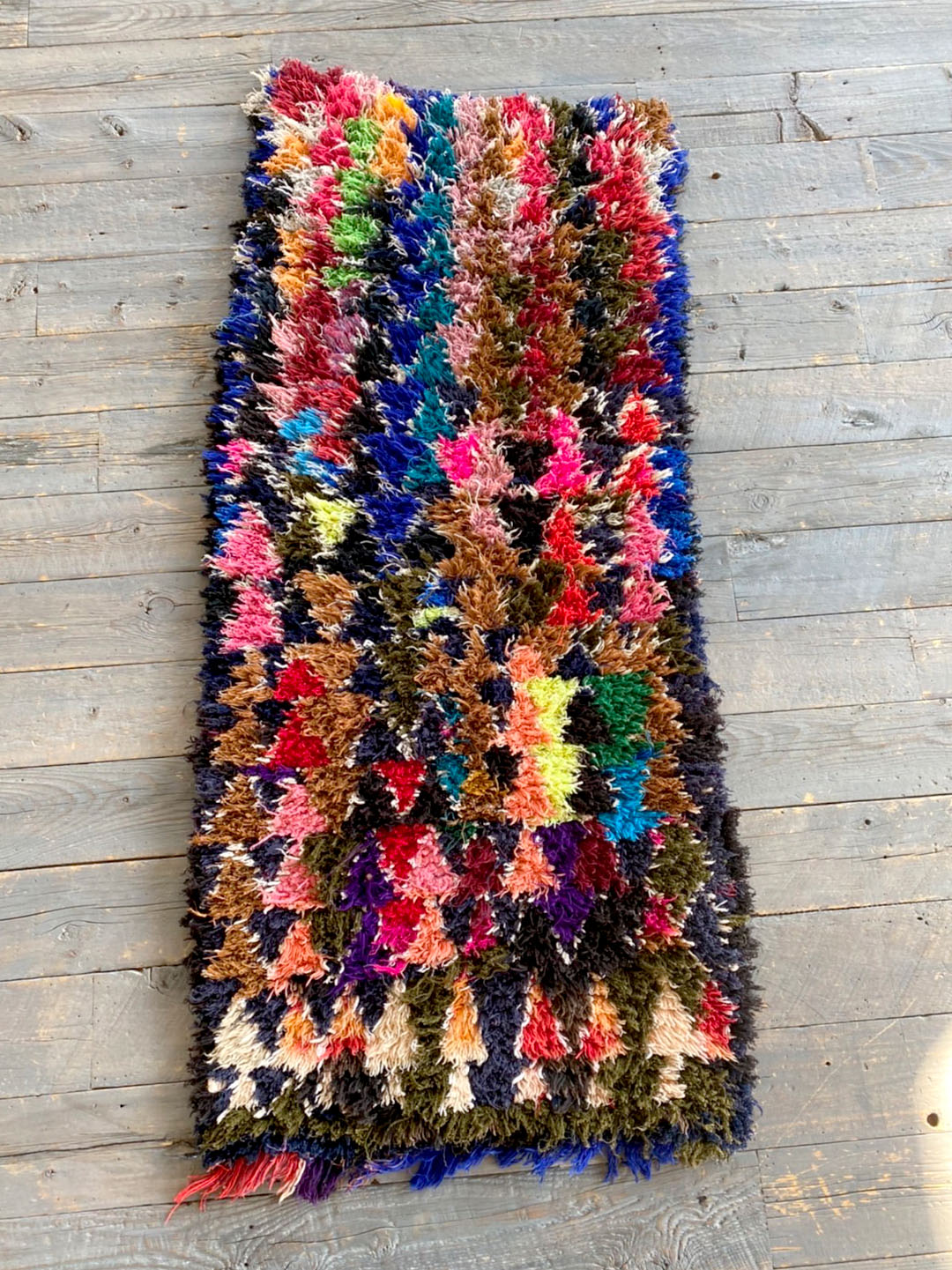 Vintage Boucherouite Rug