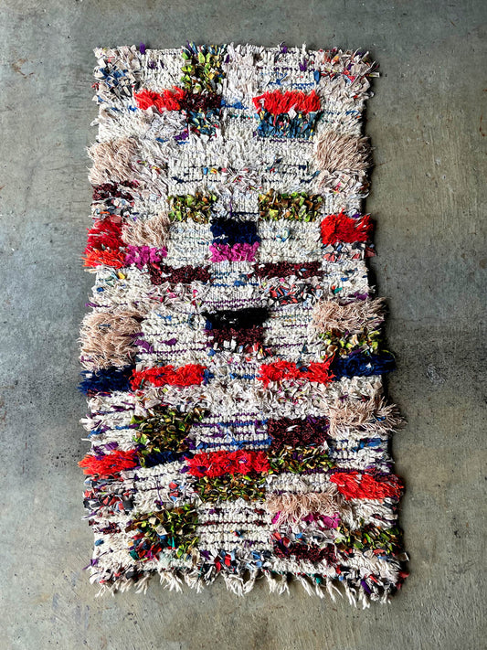 Vintage Boucherouite Rug