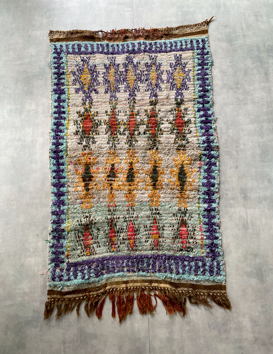 Vintage Boucherouite Rug