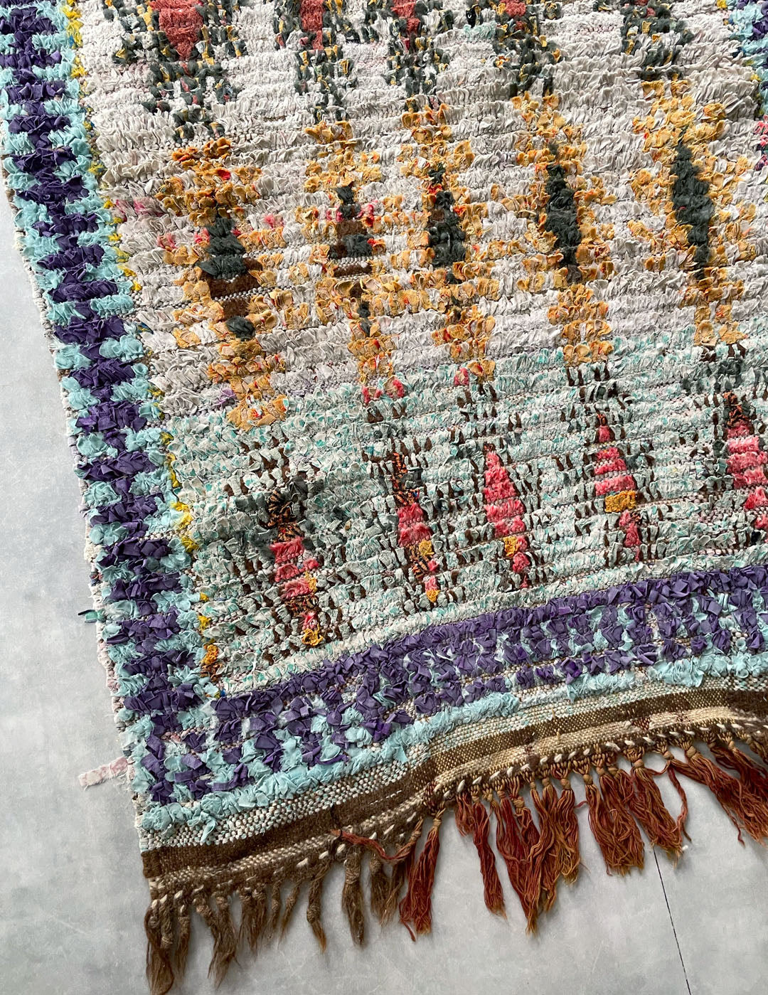 Vintage Boucherouite Rug