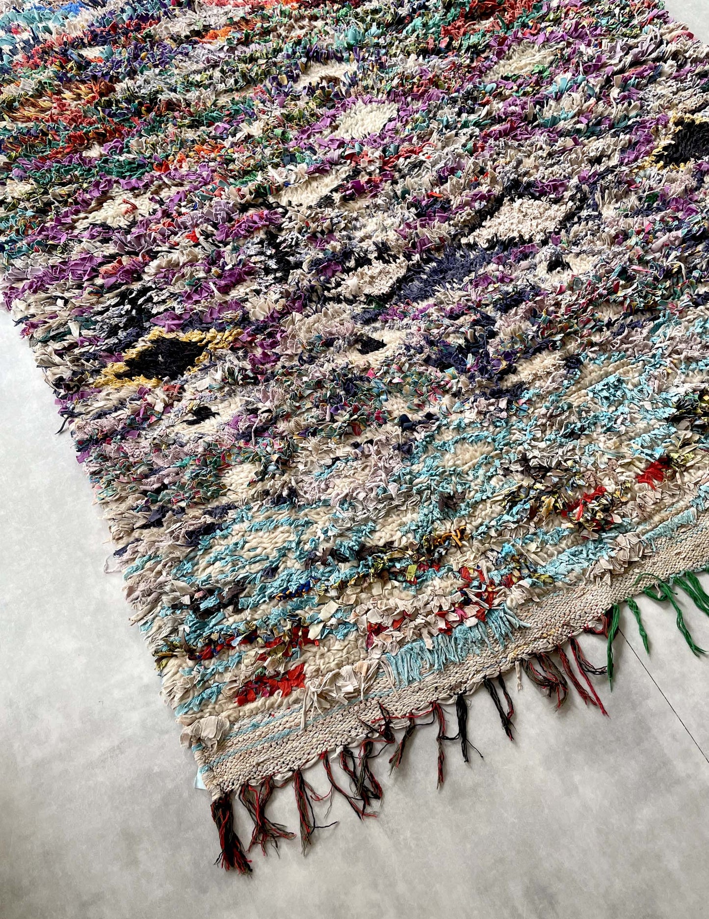 Vintage Boucherouite Rug