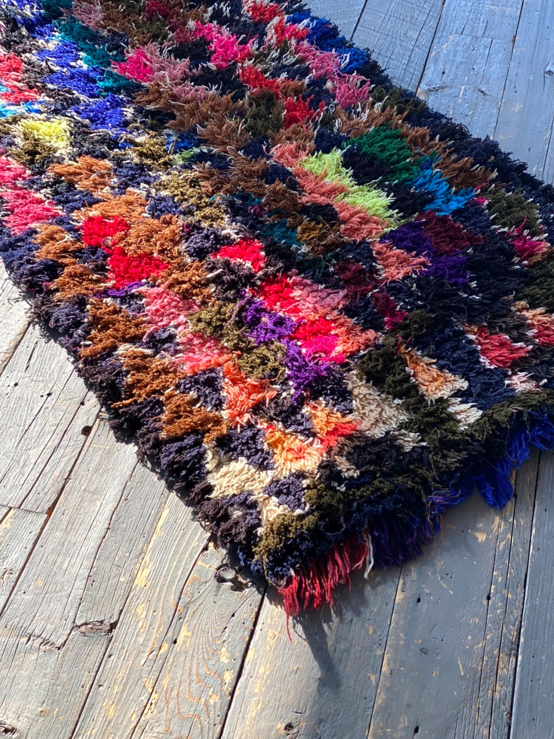 Vintage Boucherouite Rug