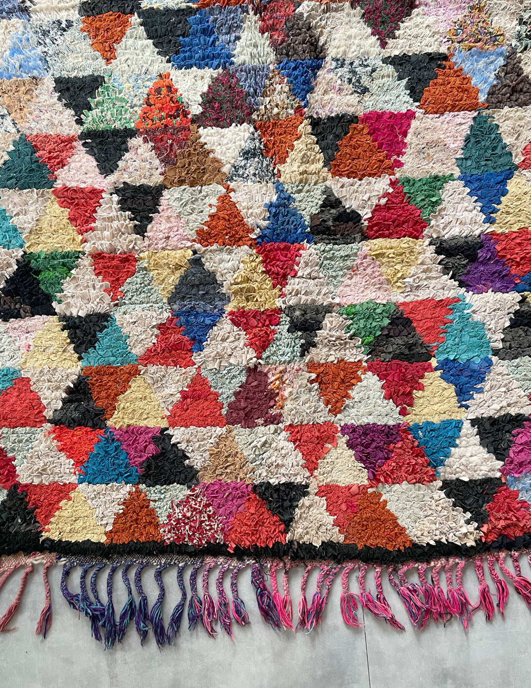 Vintage Boucherouite Rug