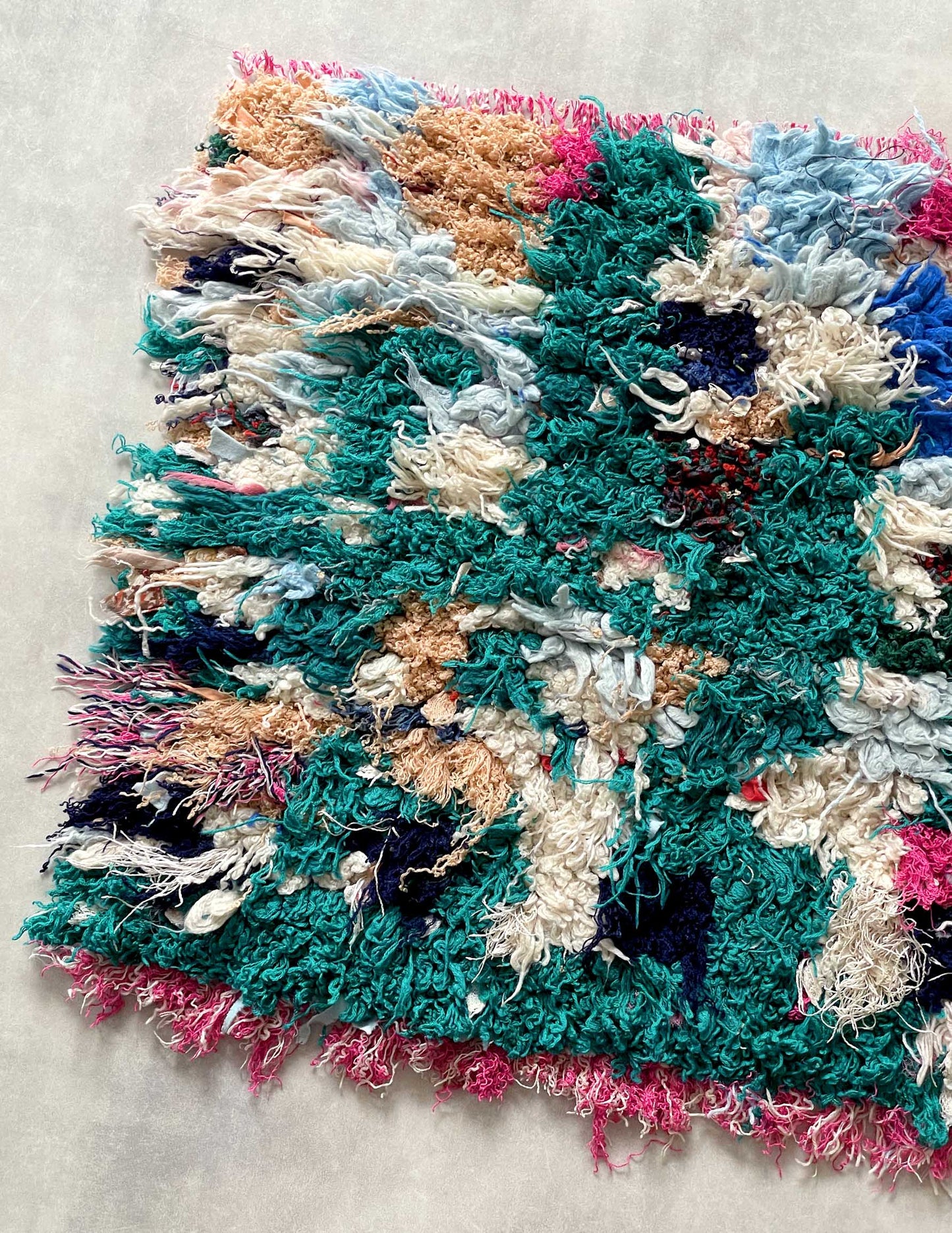 Vintage Boucherouite Rug