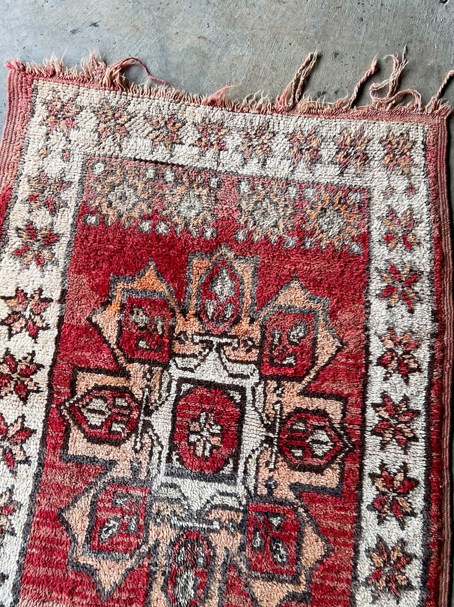 Vintage boujad Rug – Zarabiya