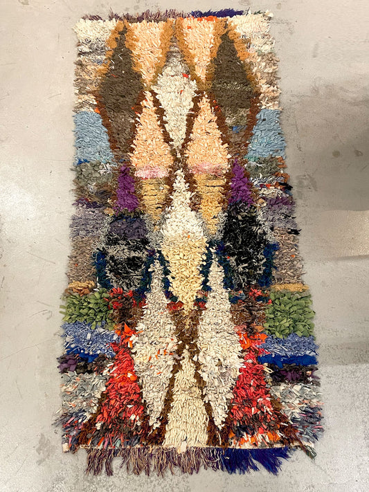 Vintage Boucherouite Rug