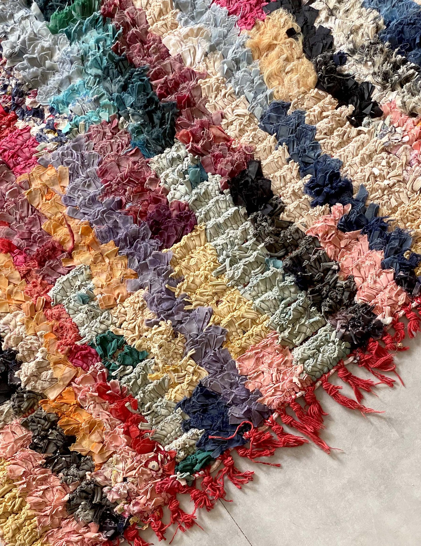 Vintage Boucherouite Rug