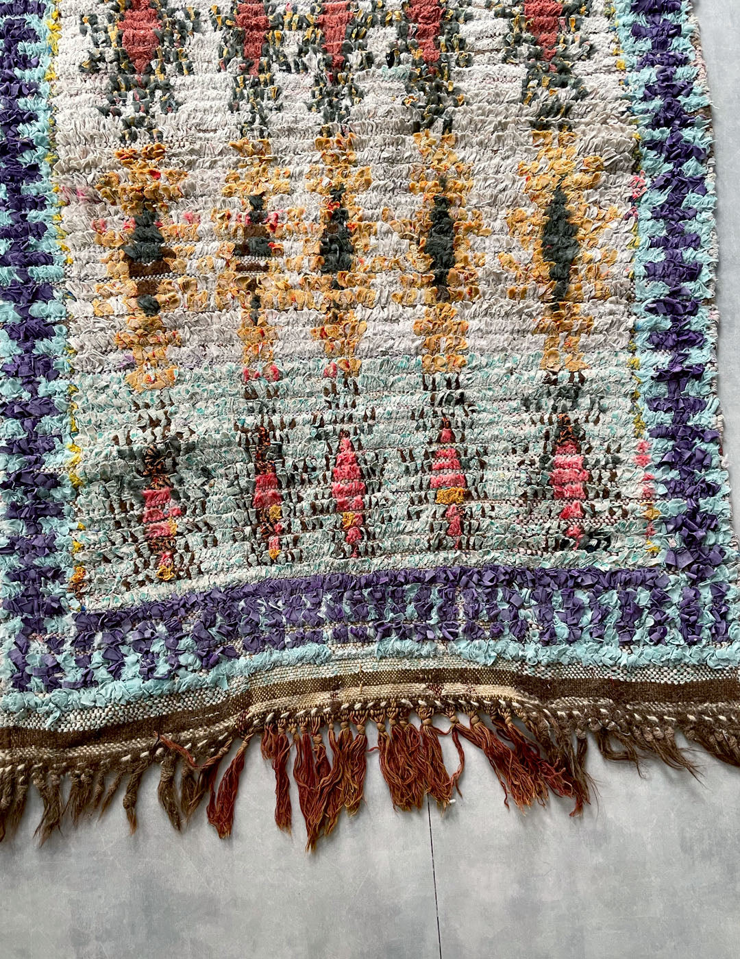 Vintage Boucherouite Rug