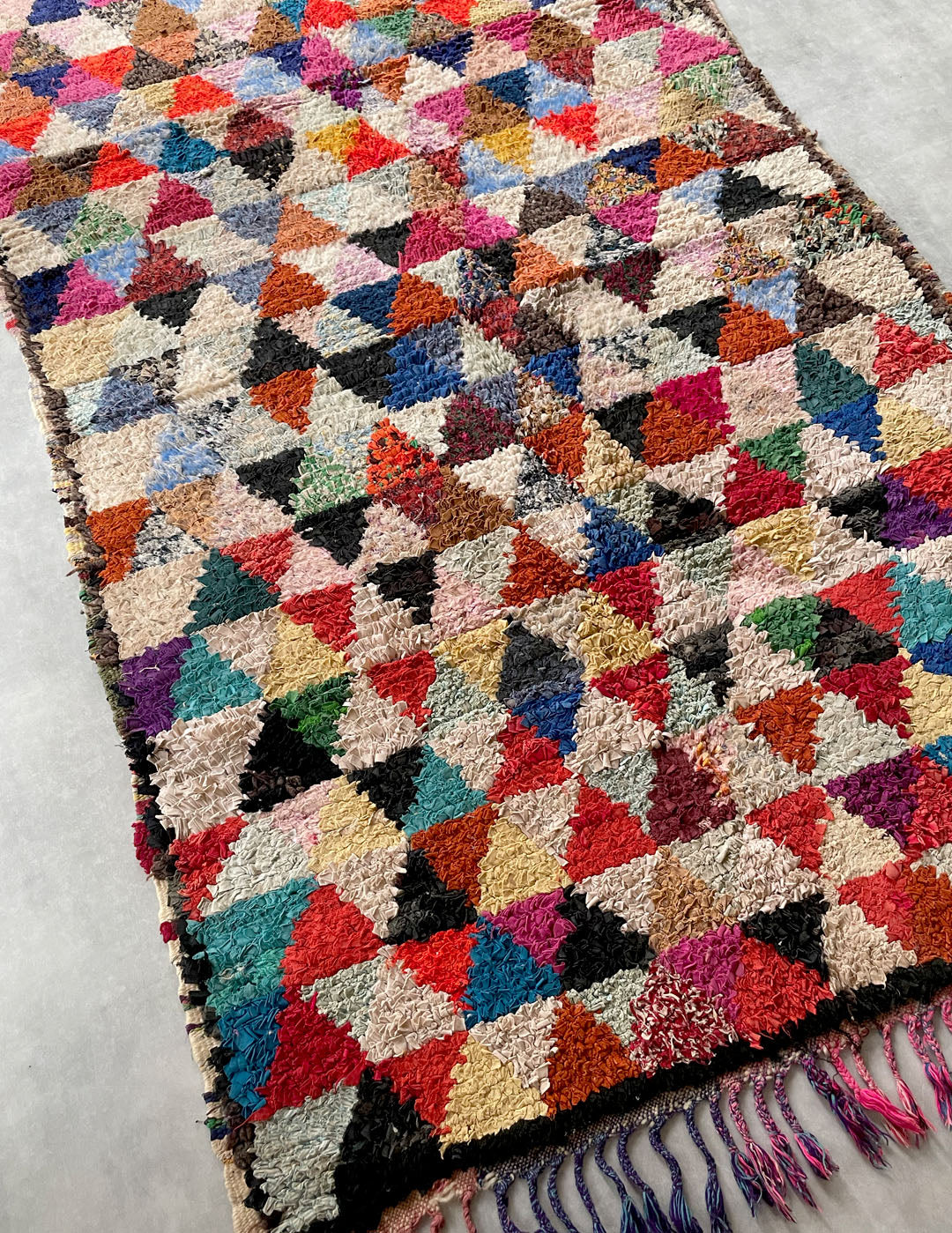Vintage Boucherouite Rug