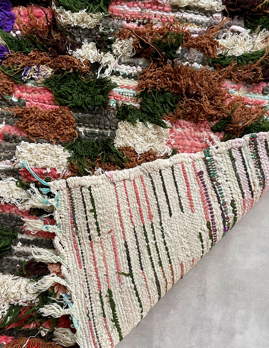 Vintage Boucherouite Rug