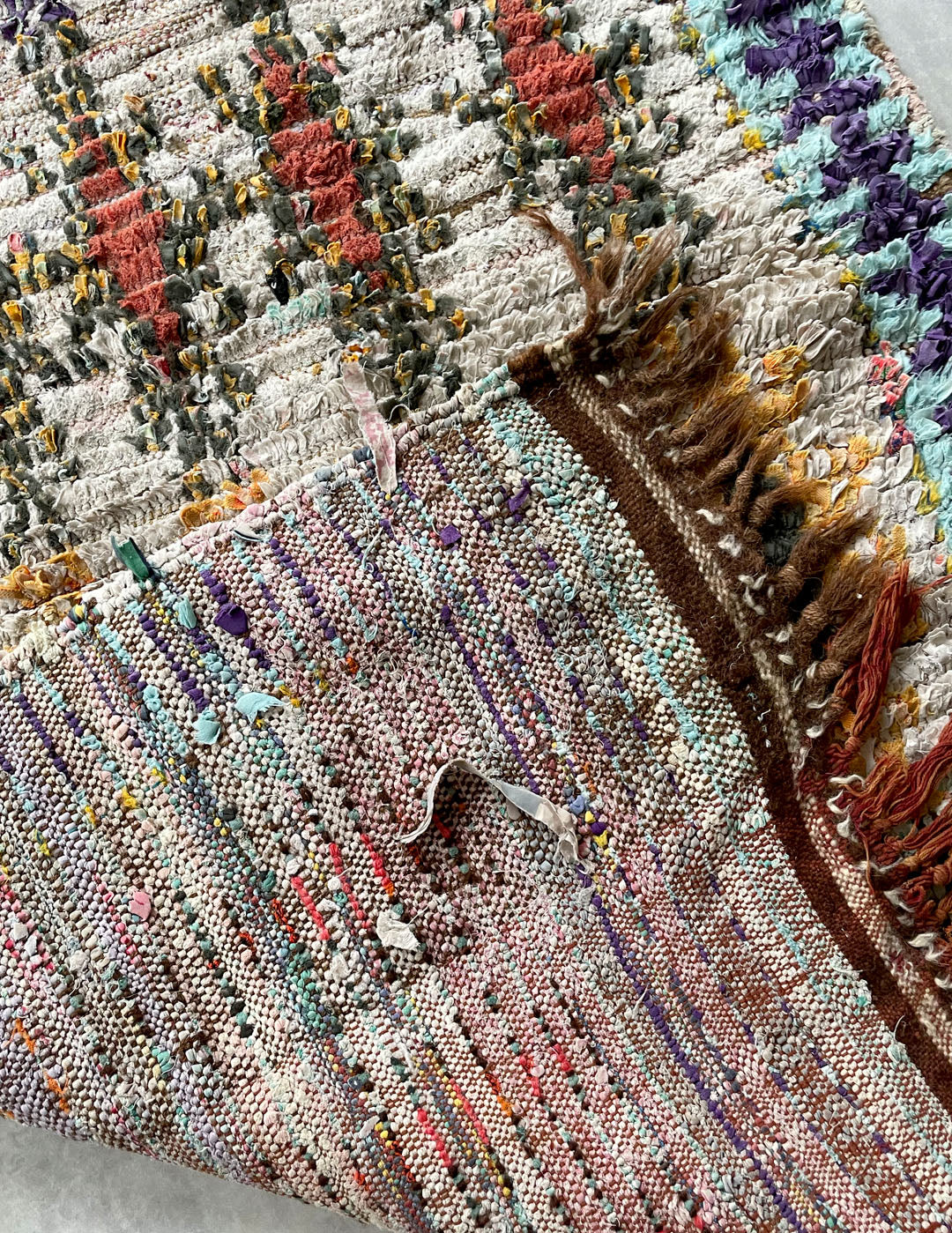 Vintage Boucherouite Rug