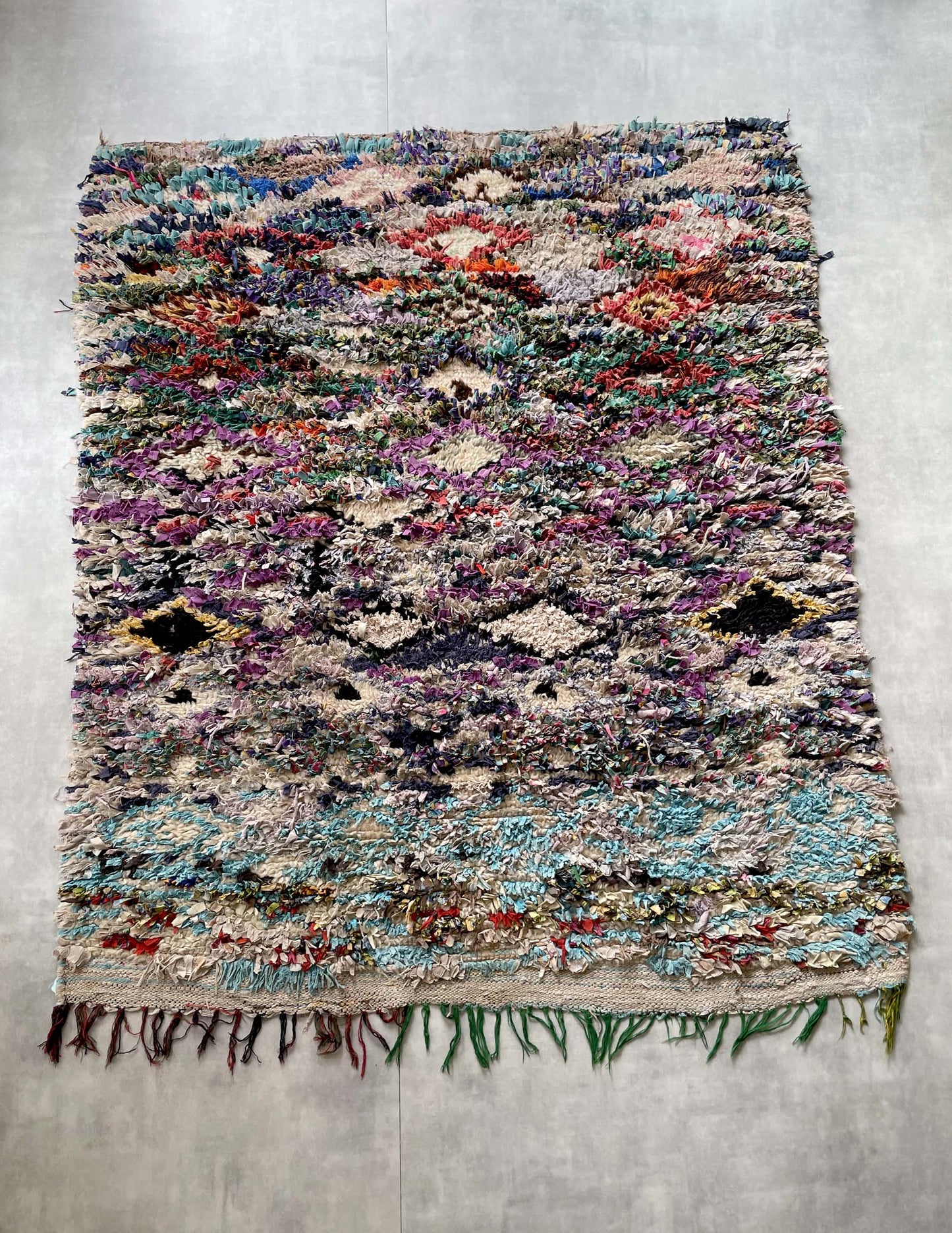 Vintage Boucherouite Rug