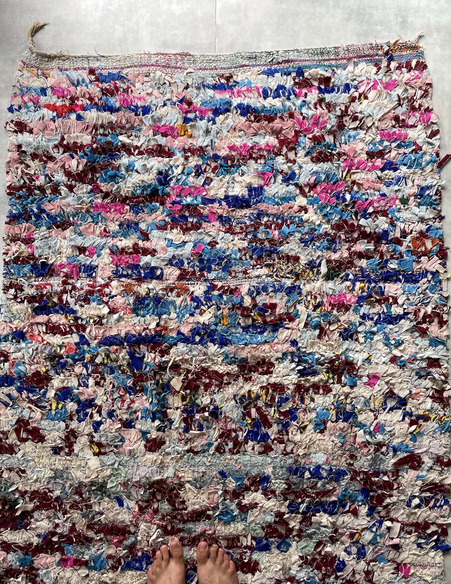 Vintage Boucherouite Rug