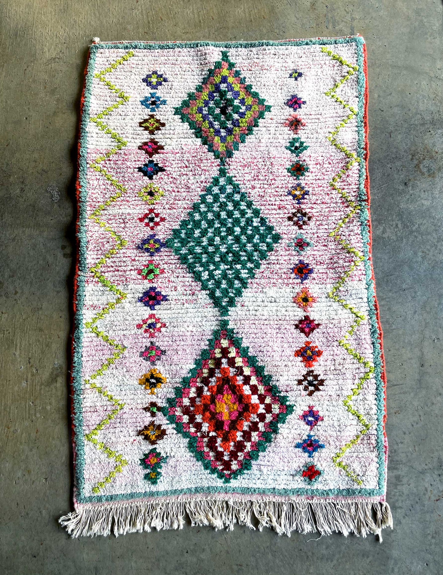 Boucherouite rug