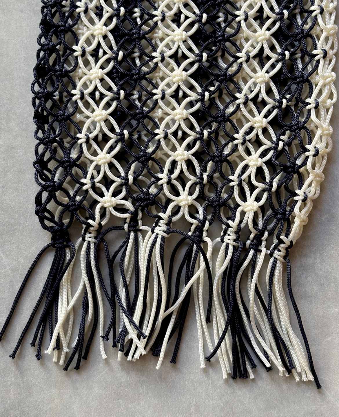 マクラメ編みバック