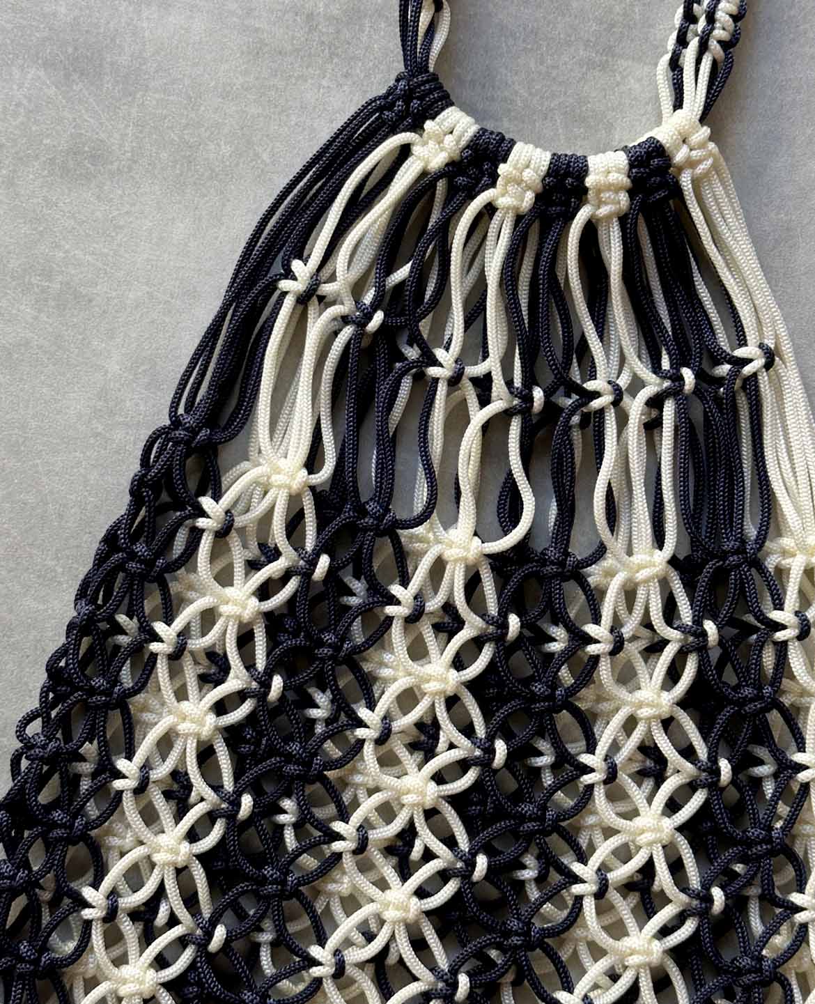 マクラメ編みバック