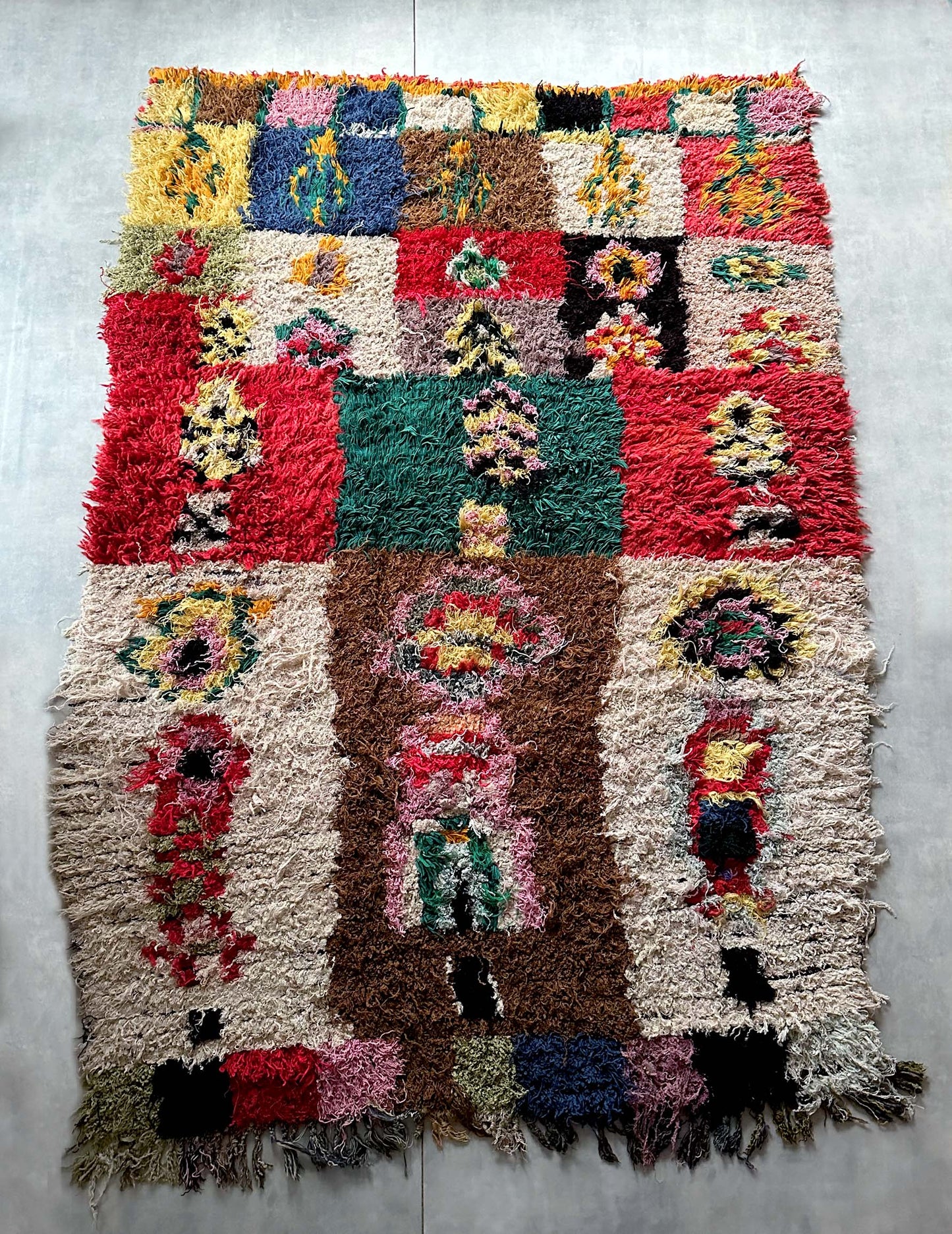 Vintage Boucherouite Rug