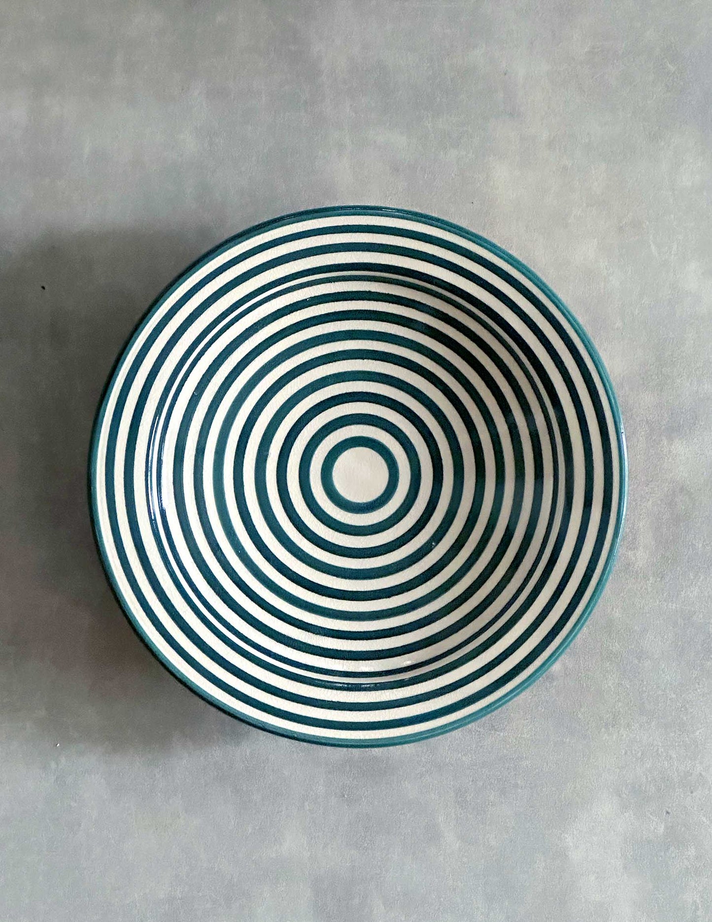 Handmade ceramic plate