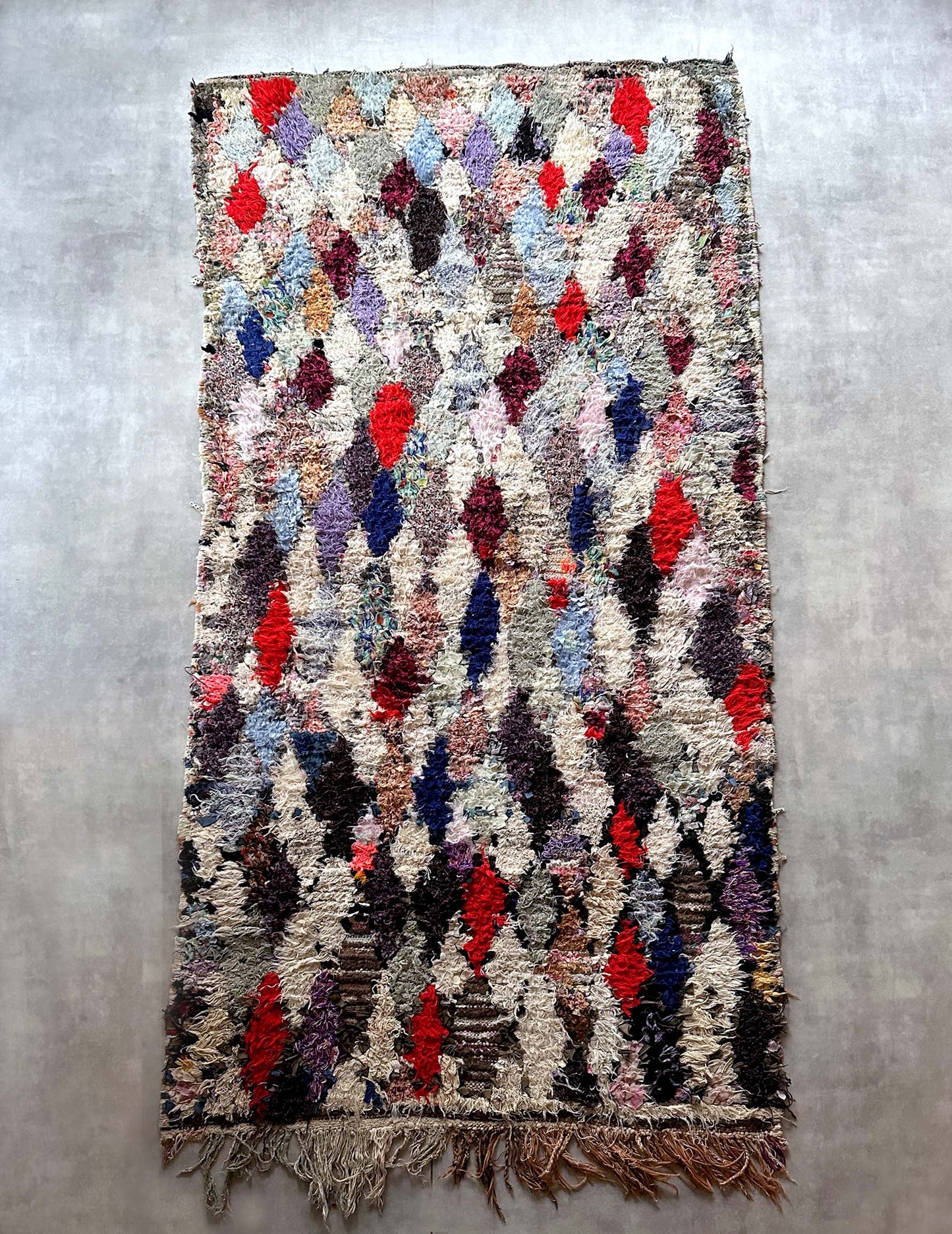 Vintage Boucherouite Rug