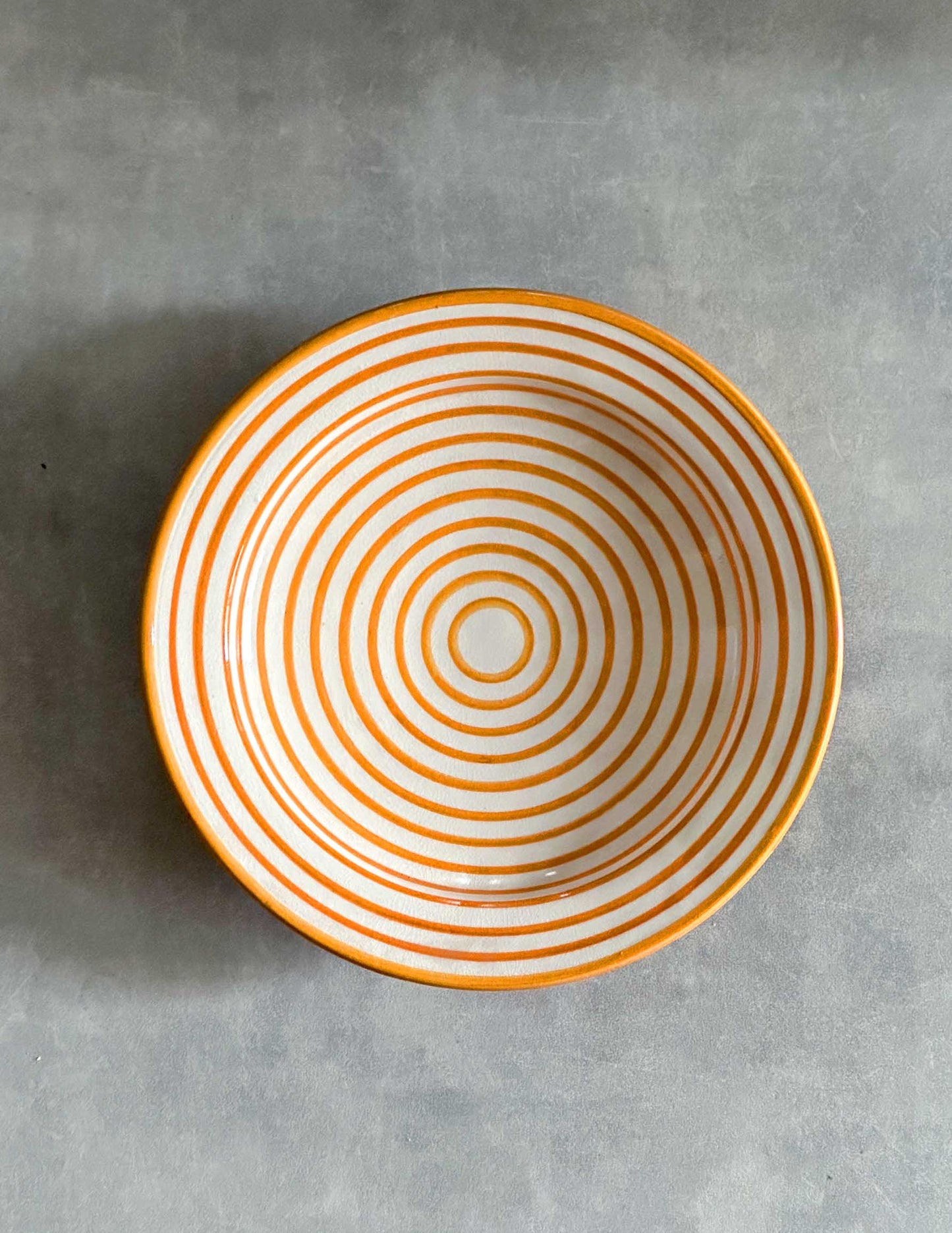 Handmade ceramic plate