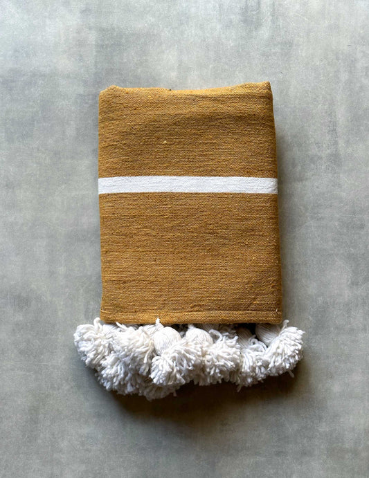 Pompom blanket