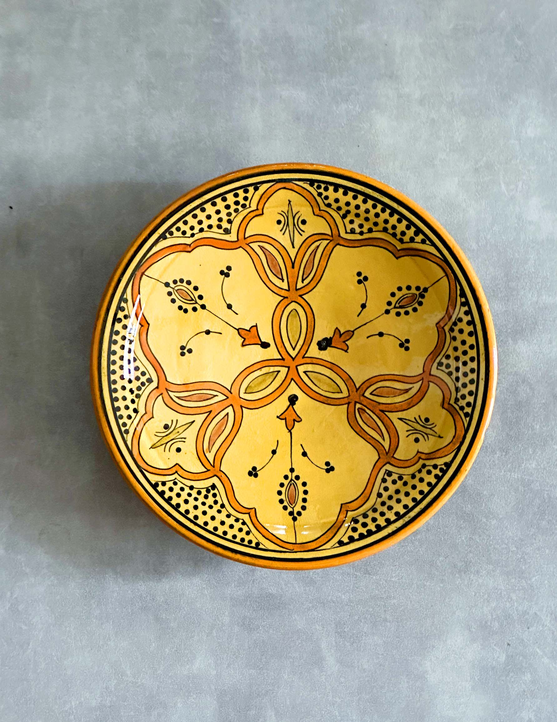 Handmade ceramic plate