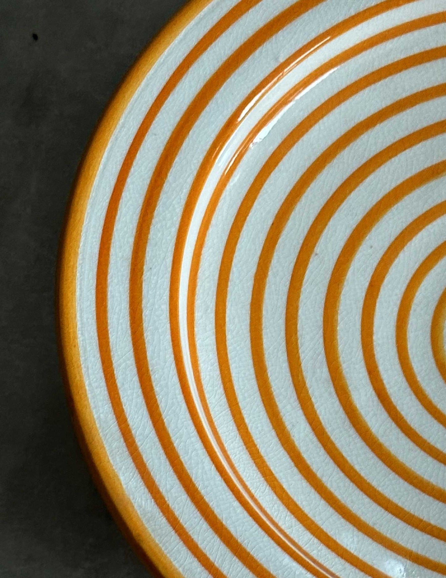 Handmade ceramic plate