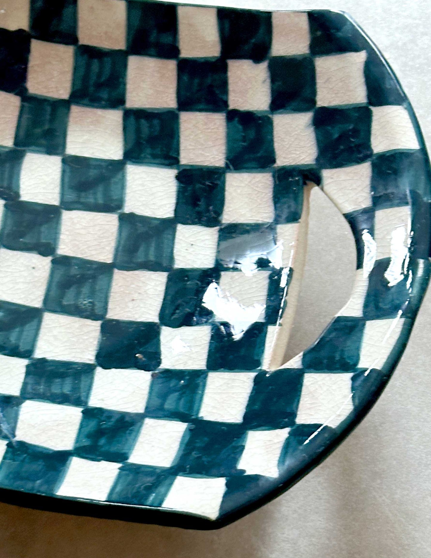 Original ceramic plate