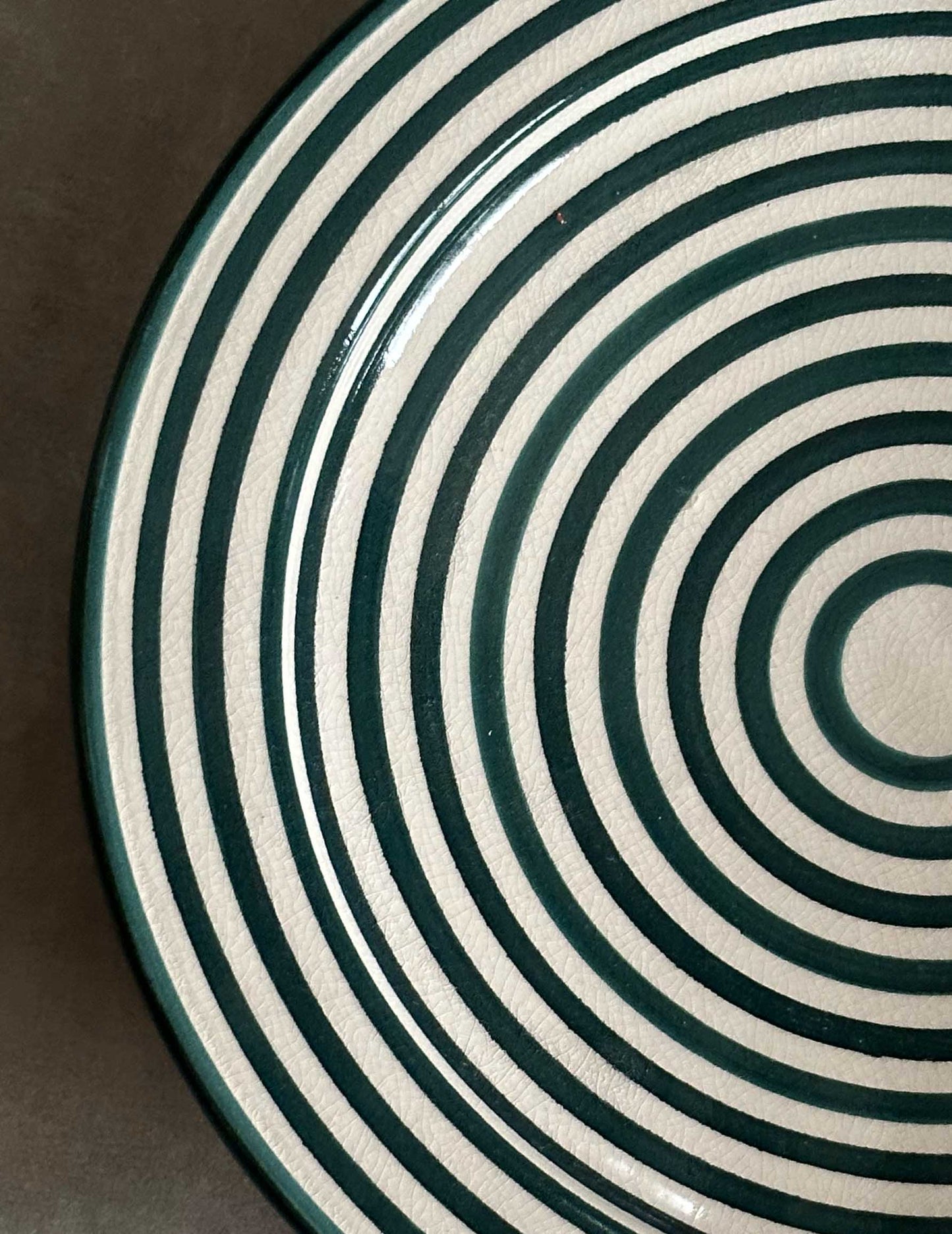 Handmade ceramic plate