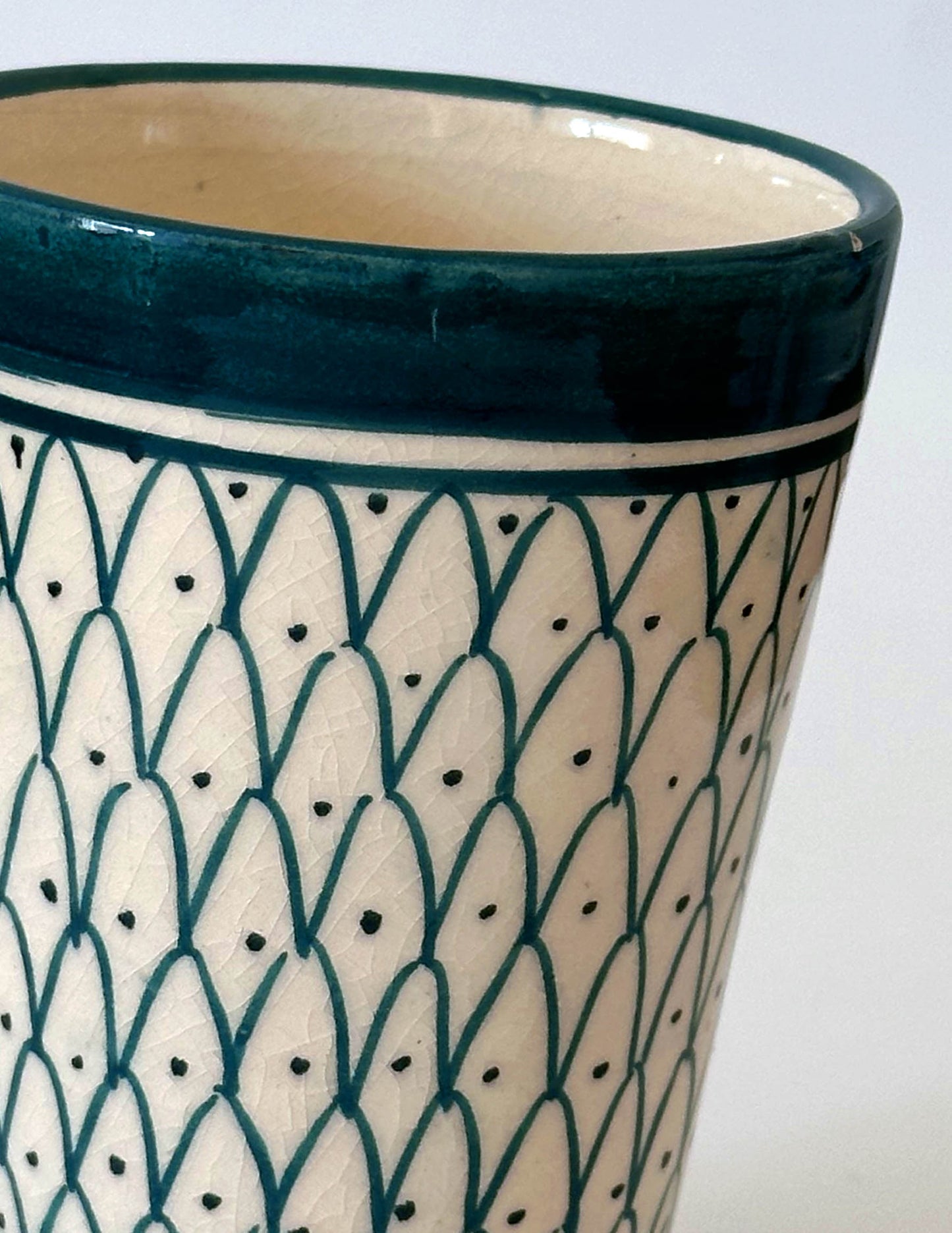 Handmade ceramic cup