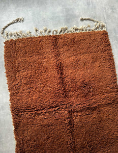 Brown rug