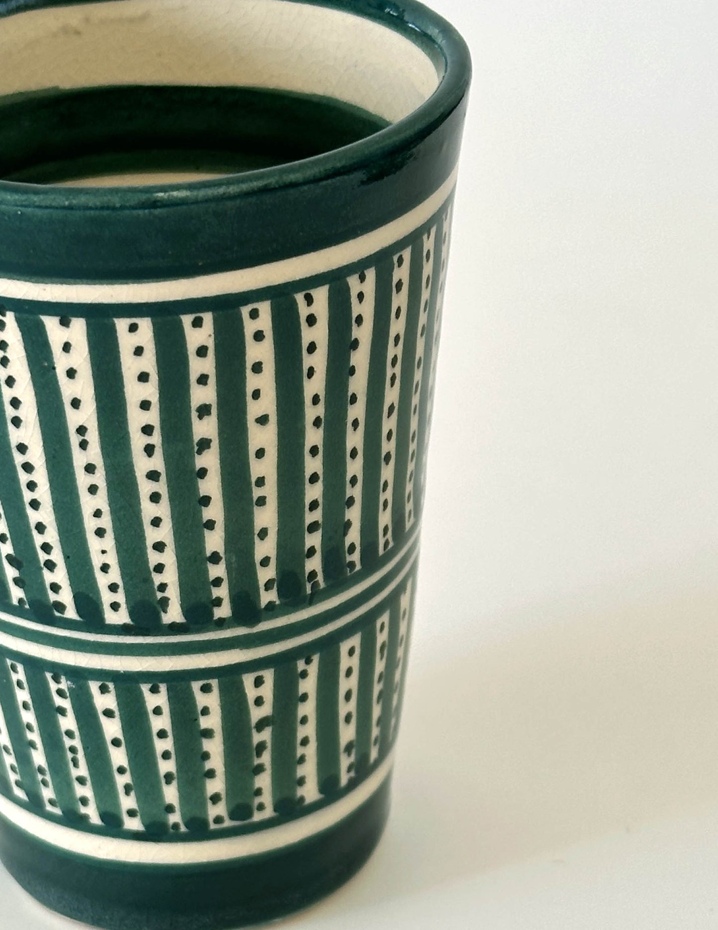 Handmade ceramic cup