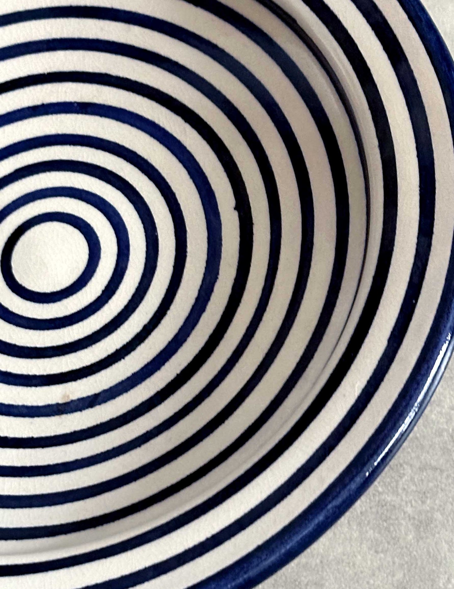 Handmade ceramic plate