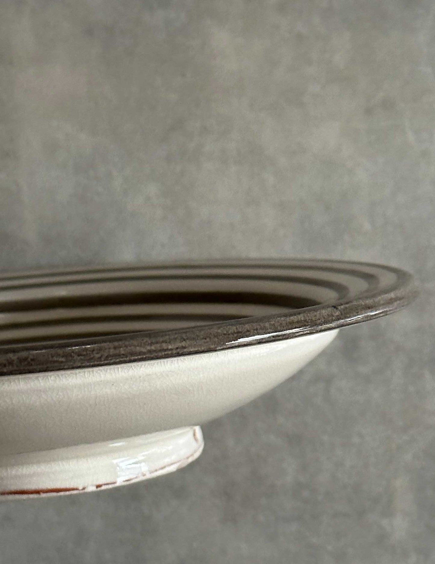 Handmade ceramic plate