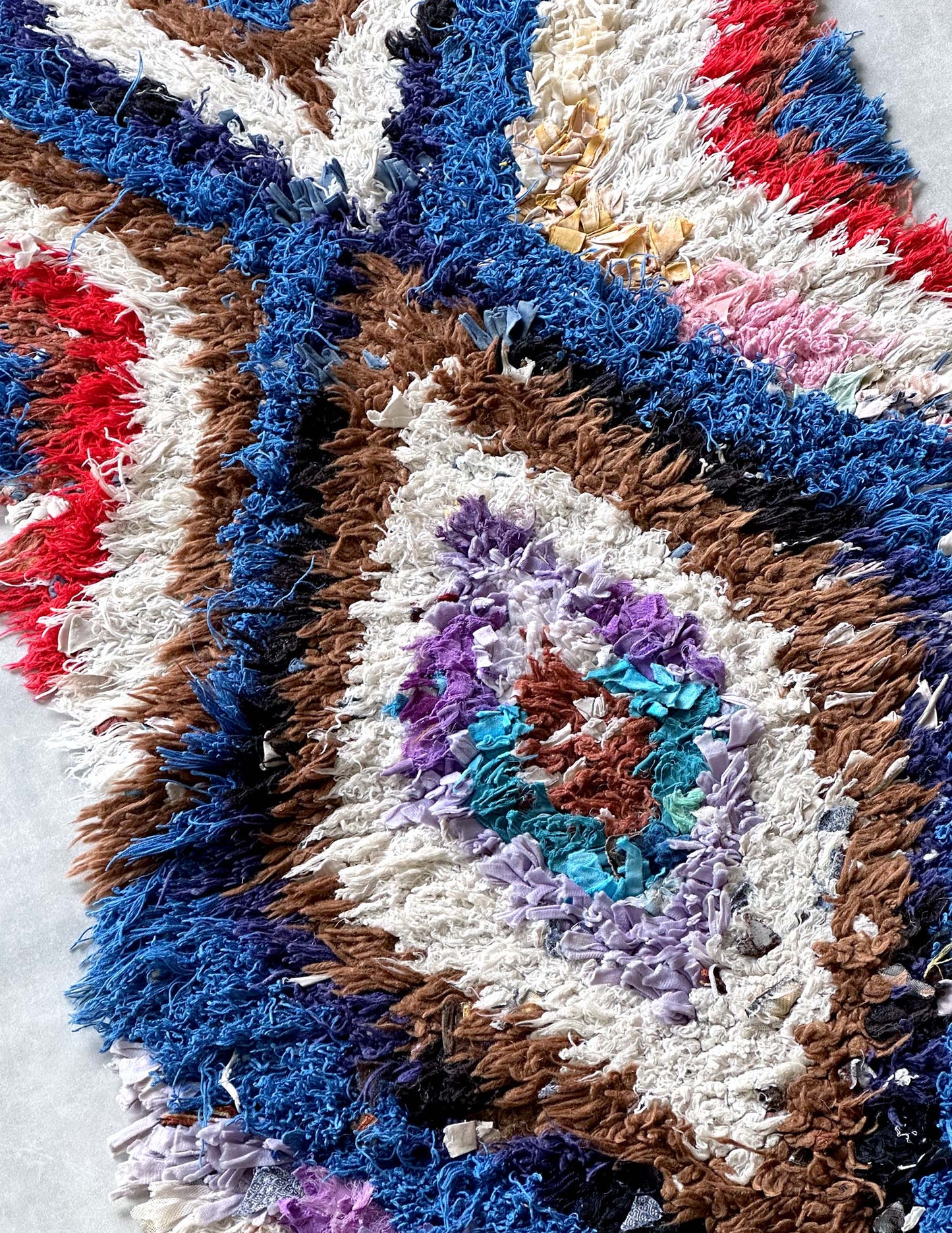 Vintage Boucherouite Rug